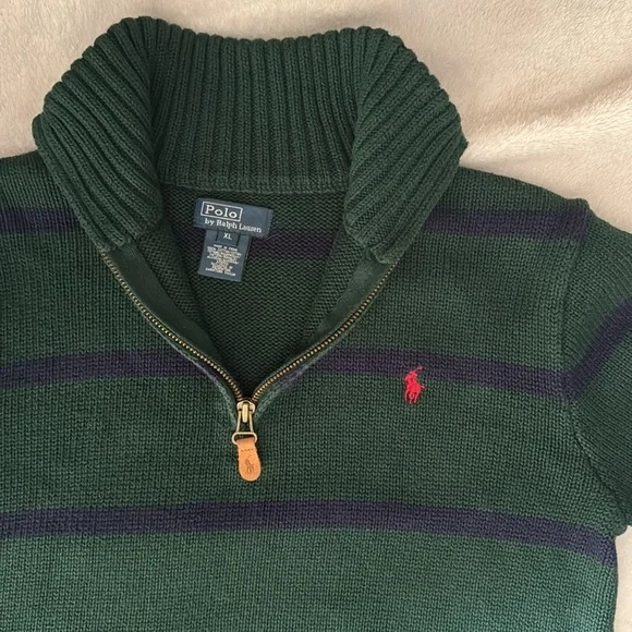 Polo Ralph Lauren quarter zip youth sweater (XL)